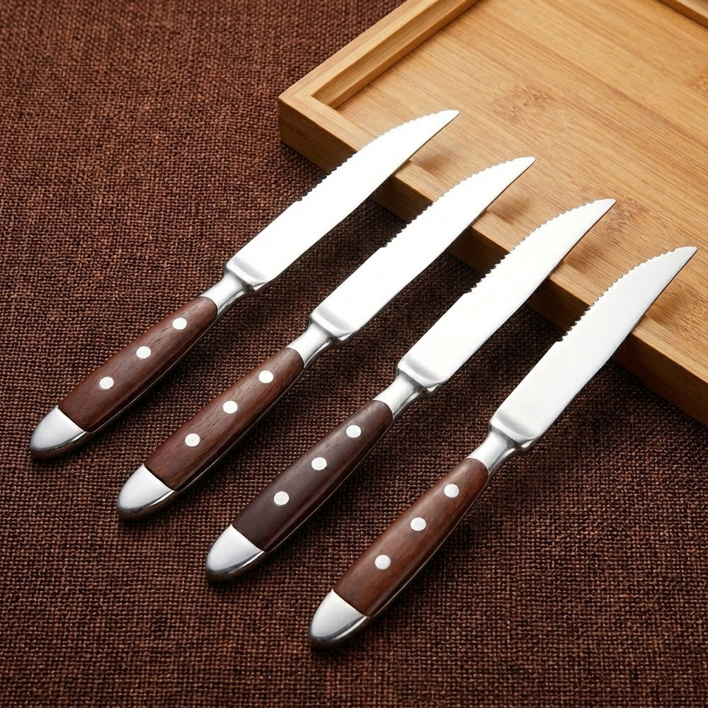 طقم 4 قطع سكين ستيك