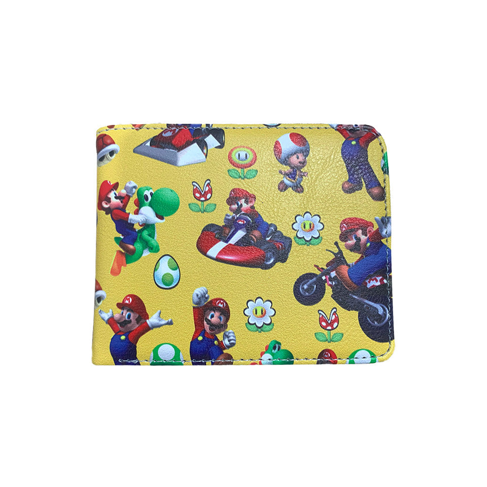 محفظة من جلد البولي يوريثان بطبعة سوبر ماريو كارت 30