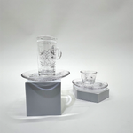 طقم استكانة وفنجان 18قطعة