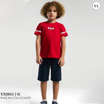 طقم ولادى شورت