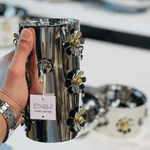 مبخرة فاخرة معدنية بزخارف