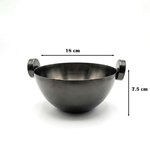 وعاء تقديم معدني صغير