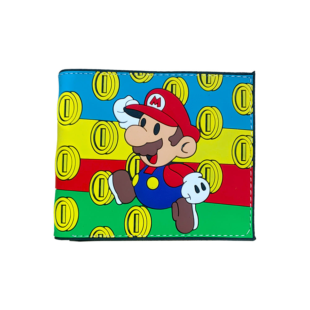 محفظة من جلد البولي يوريثان بطبعة سوبر ماريو 26