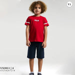 طقم ولادى شورت