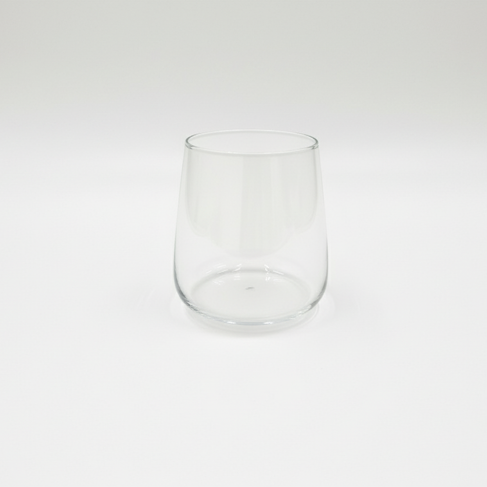 طقم أكواب زجاجية شفافة 430 مل 4 قطع