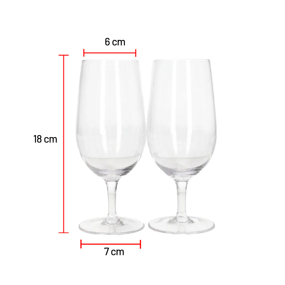 كأس مارتيني ، قطعتين، 18 سم