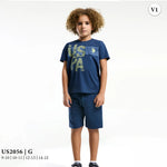 طقم ولادى شورت