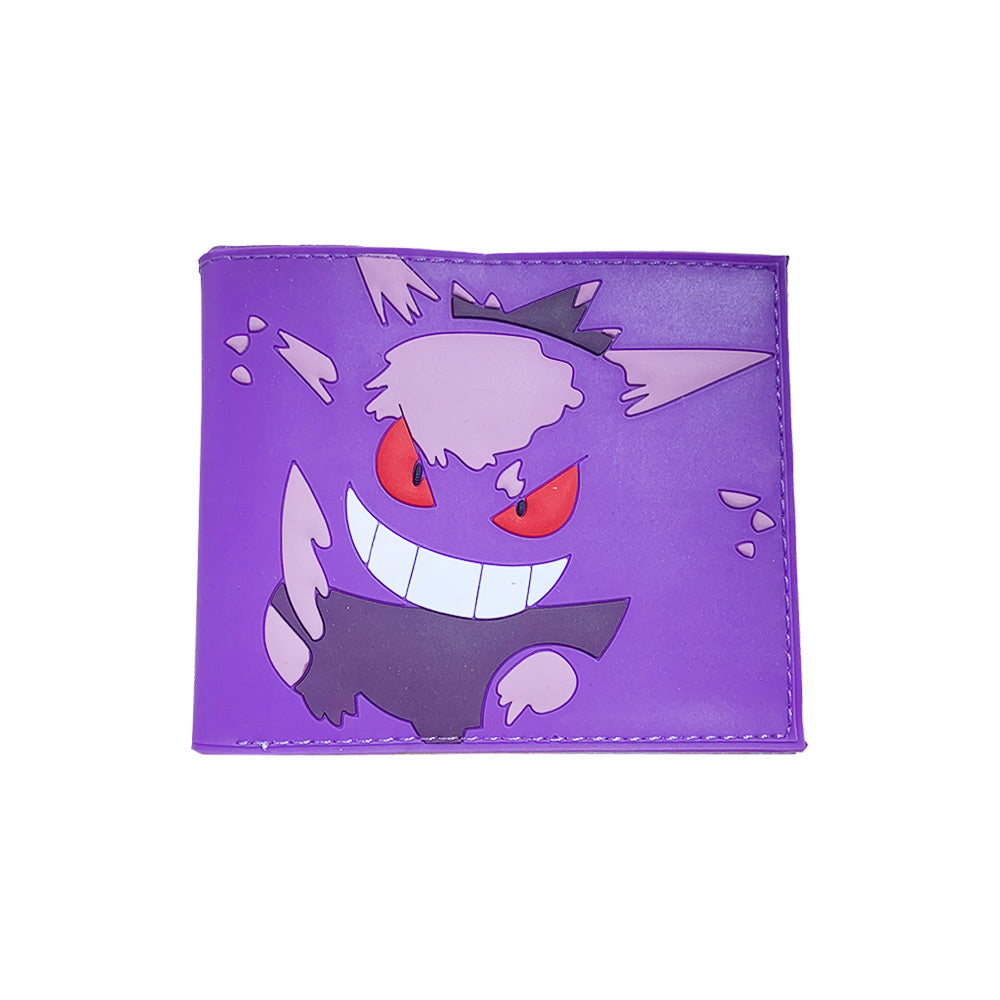 محفظة من جلد البولي يوريثان بطبعات بوكيمون جينجار16