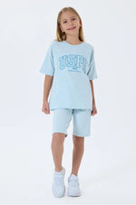 طقم اطفال بناتي U.S POLO