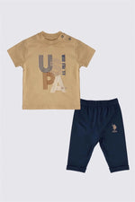 U.S POLO طقم بيبي
