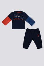U.S POLO طقم بيبي