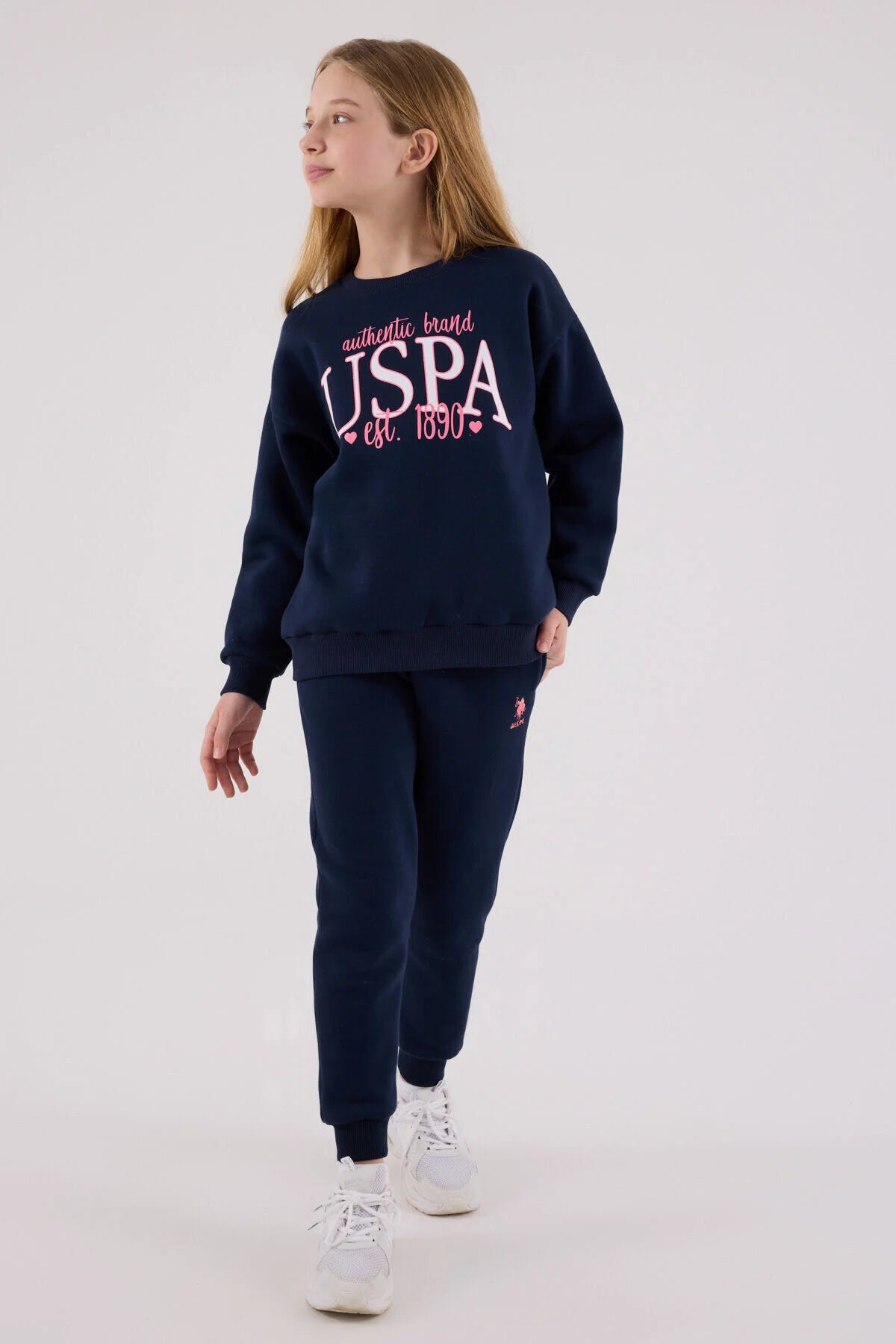 طقم ولادي بناتي U.S POLO