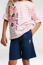 U.S POLO طقم البنات