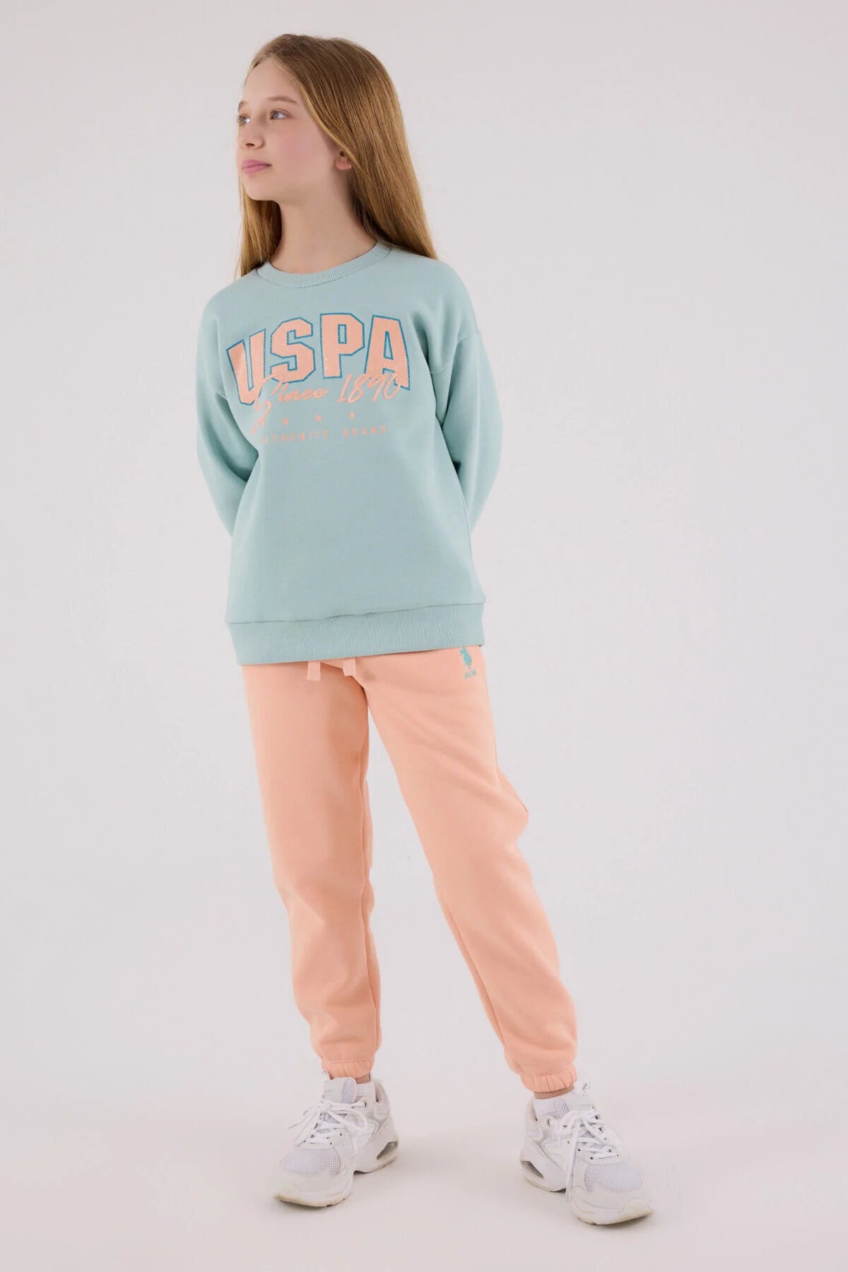 طقم ولادي بناتي U.S POLO