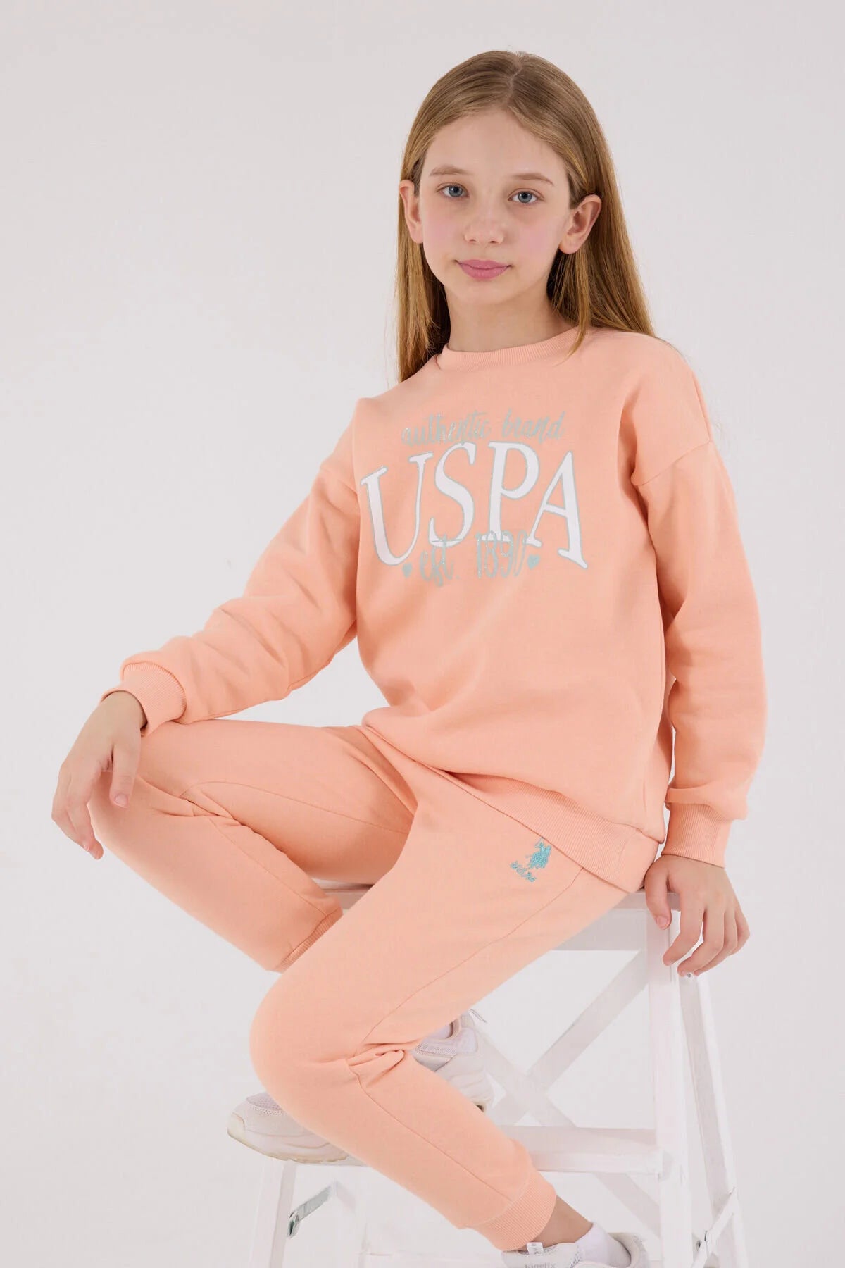 طقم ولادي بناتي U.S POLO