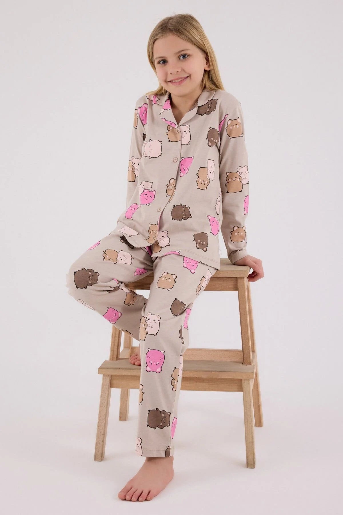 طقم ولادي بناتي U.S POLO