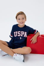 طقم اطفال ولادي U.S POLO