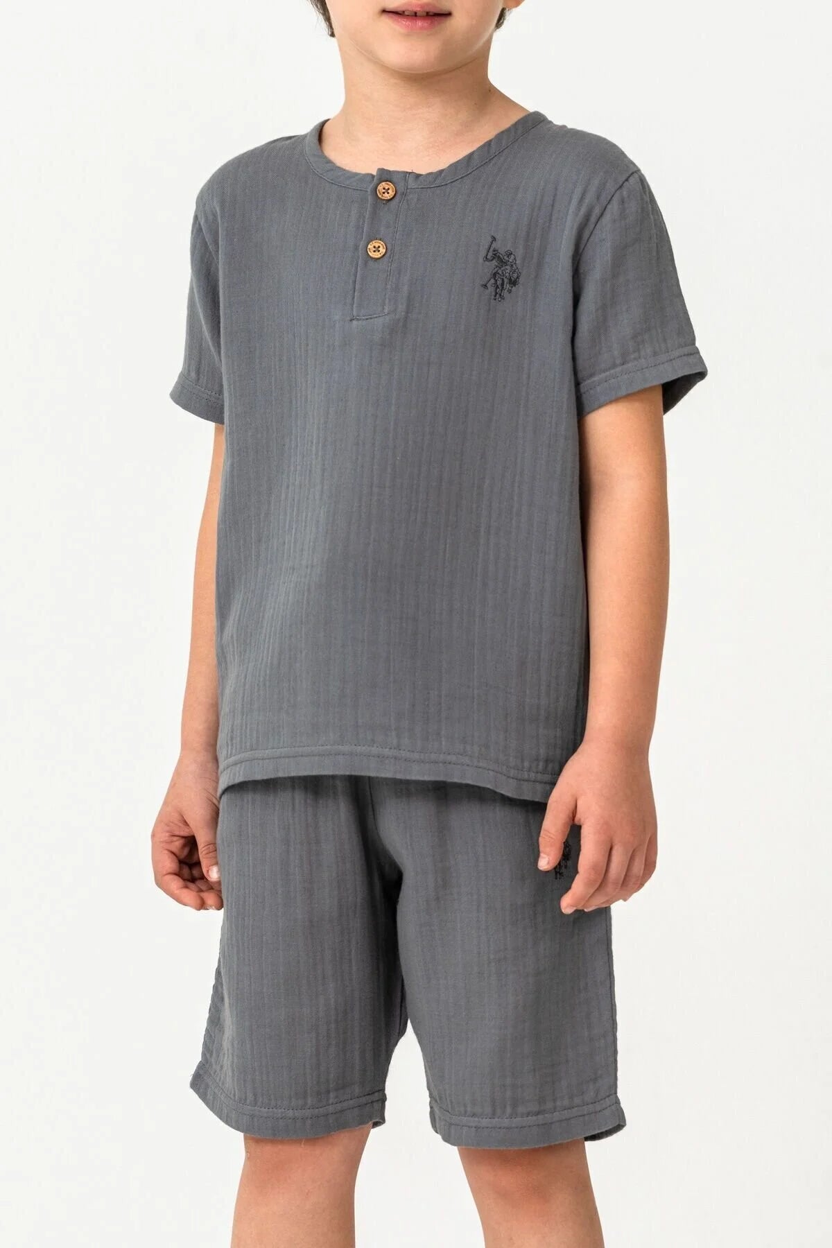 طقم اطفال ولادي U.S POLO