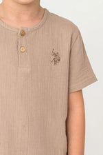 طقم اطفال ولادي U.S POLO