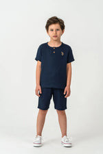 طقم اطفال ولادي U.S POLO