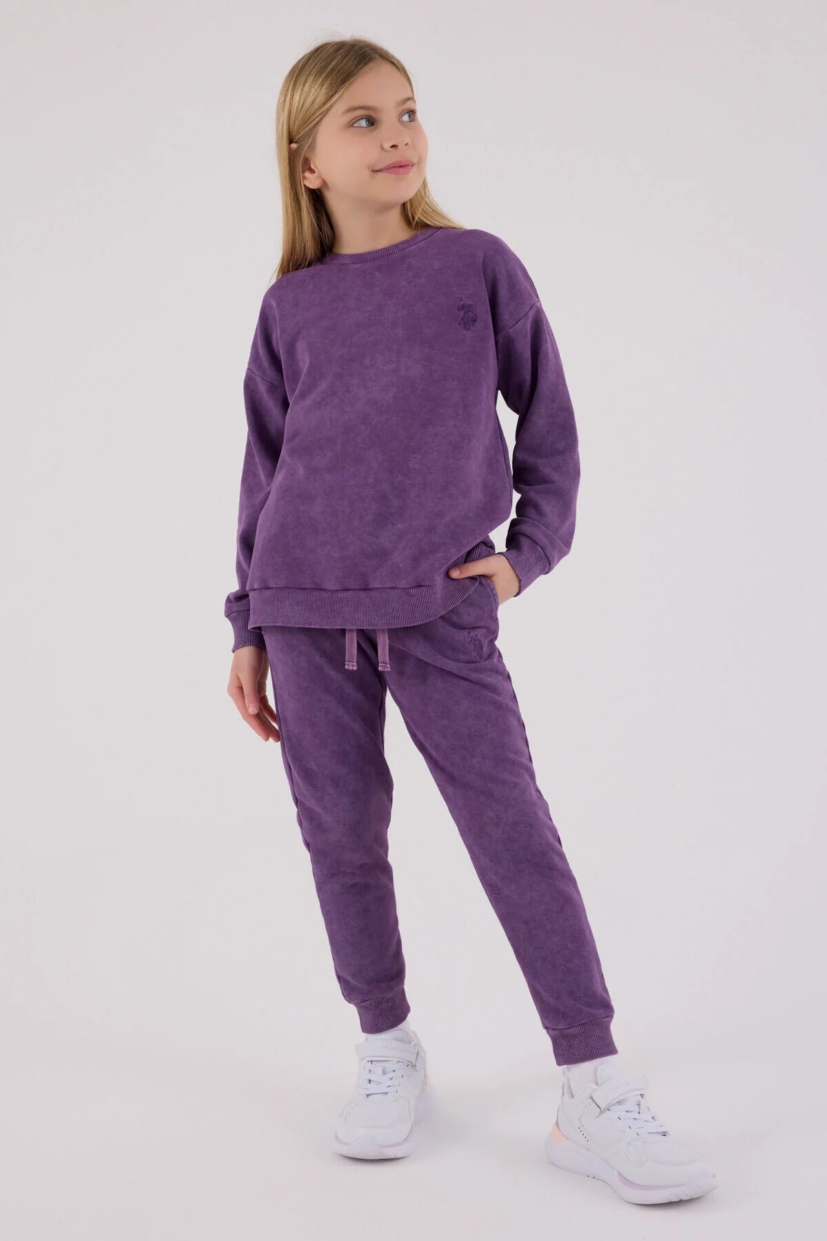 طقم ولادي بناتي U.S POLO