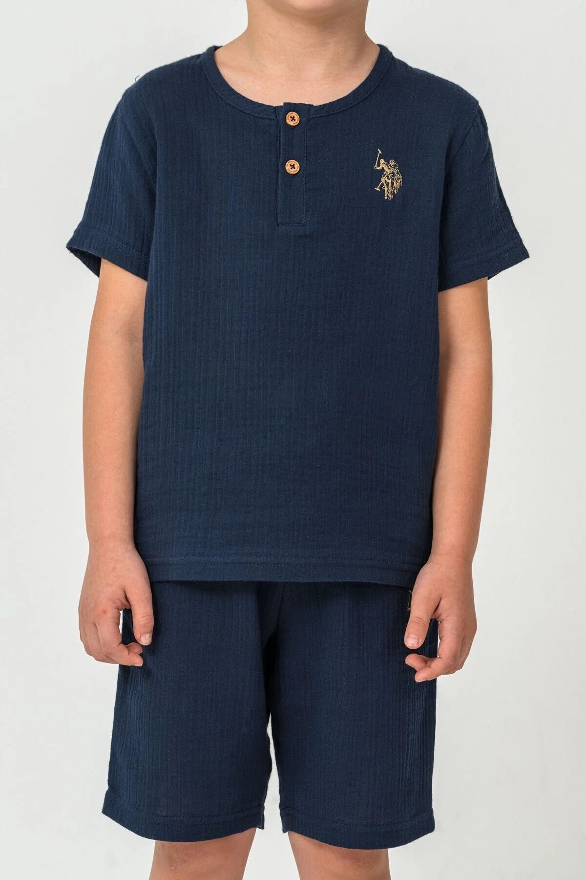 طقم اطفال ولادي U.S POLO