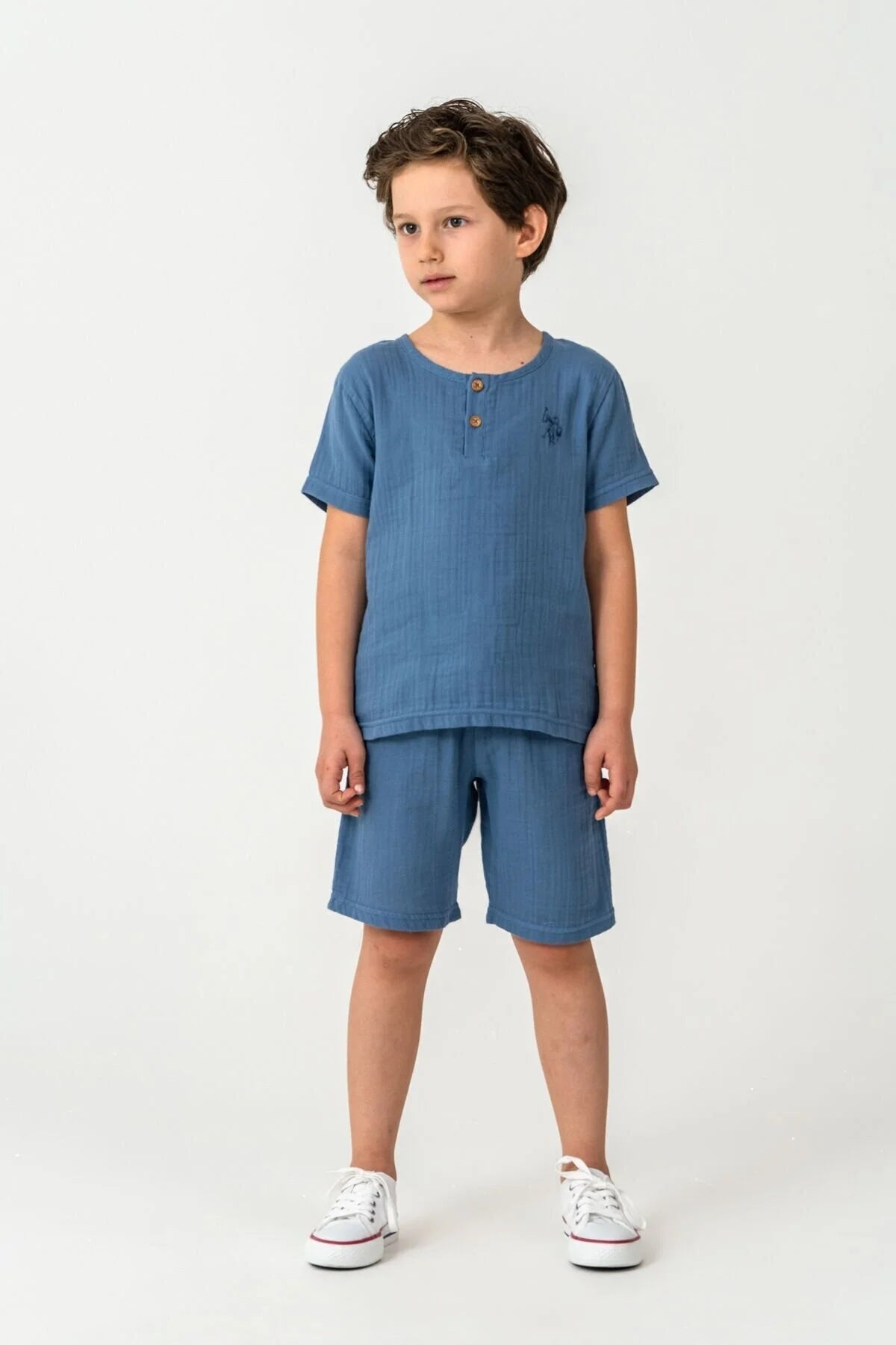 طقم اطفال ولادي U.S POLO