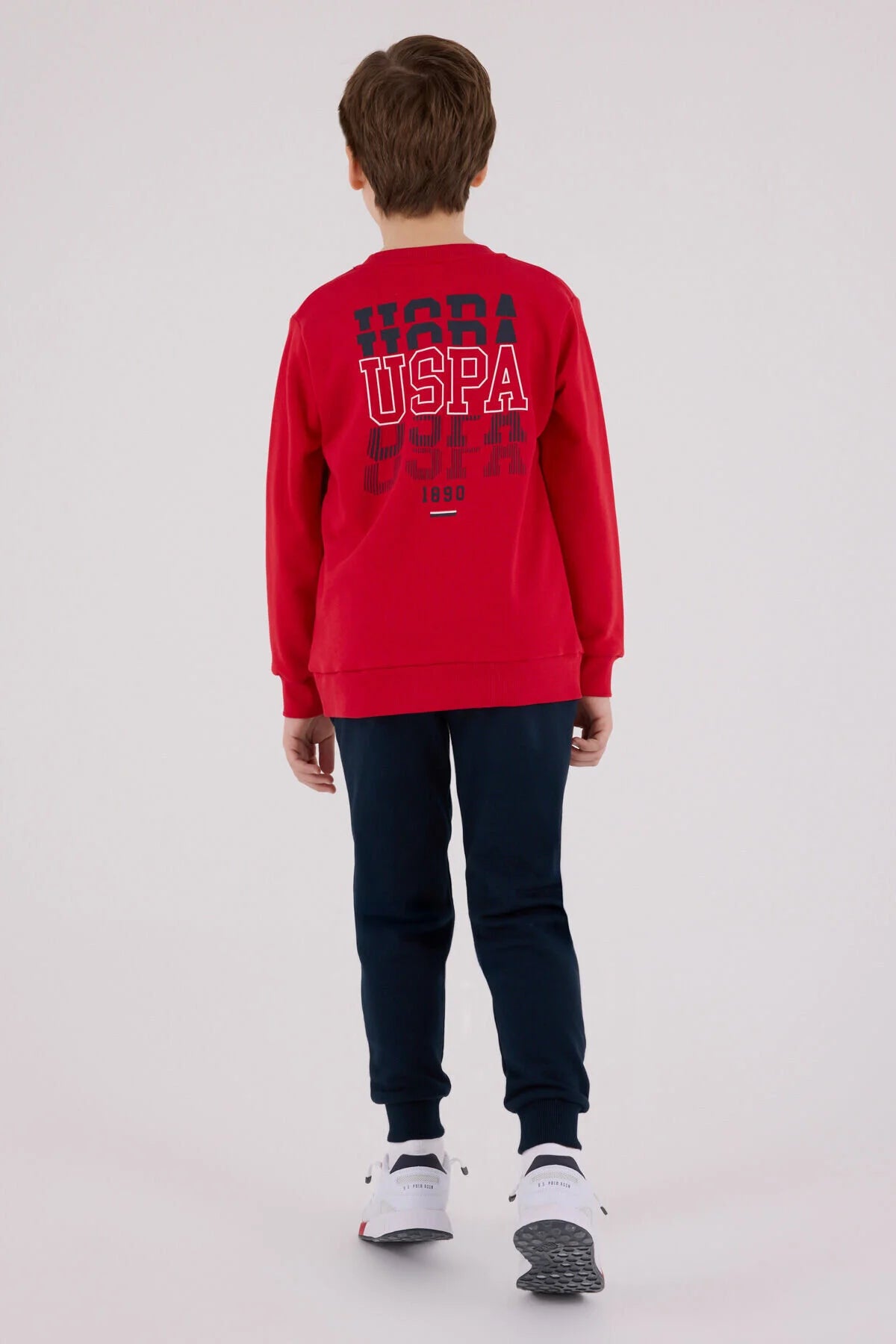 طقم ولادي بناتي U.S POLO