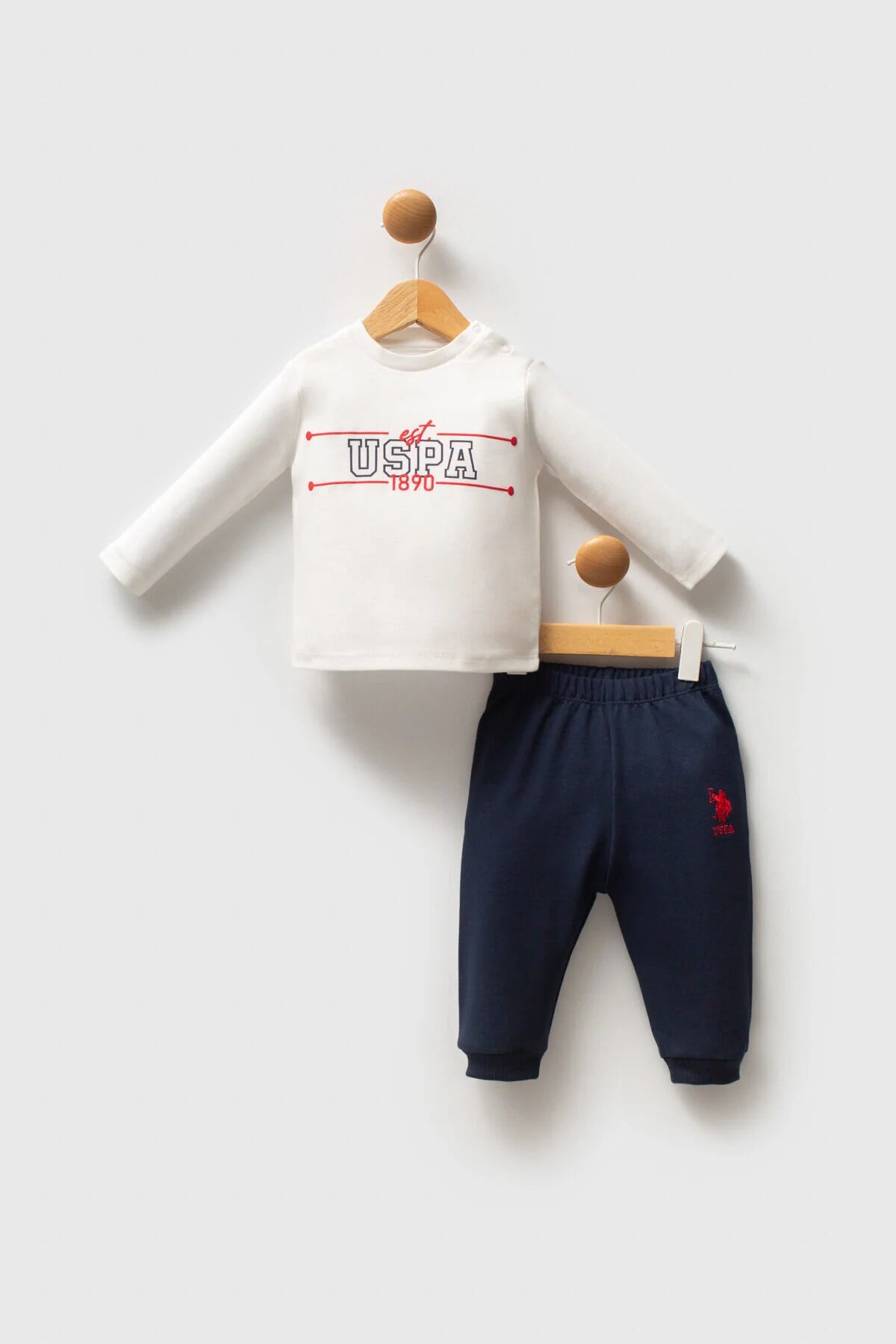U.S POLOطقم بيبي