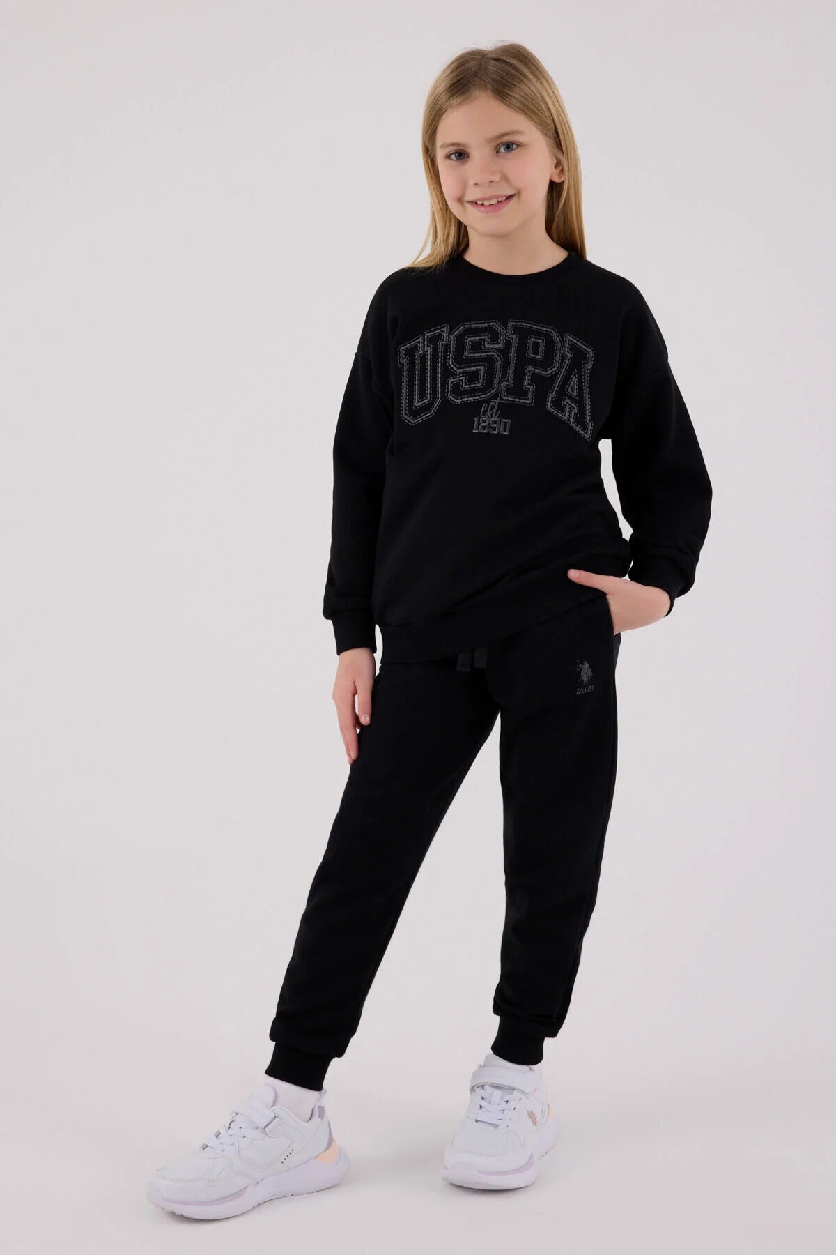 طقم ولادي بناتي U.S POLO