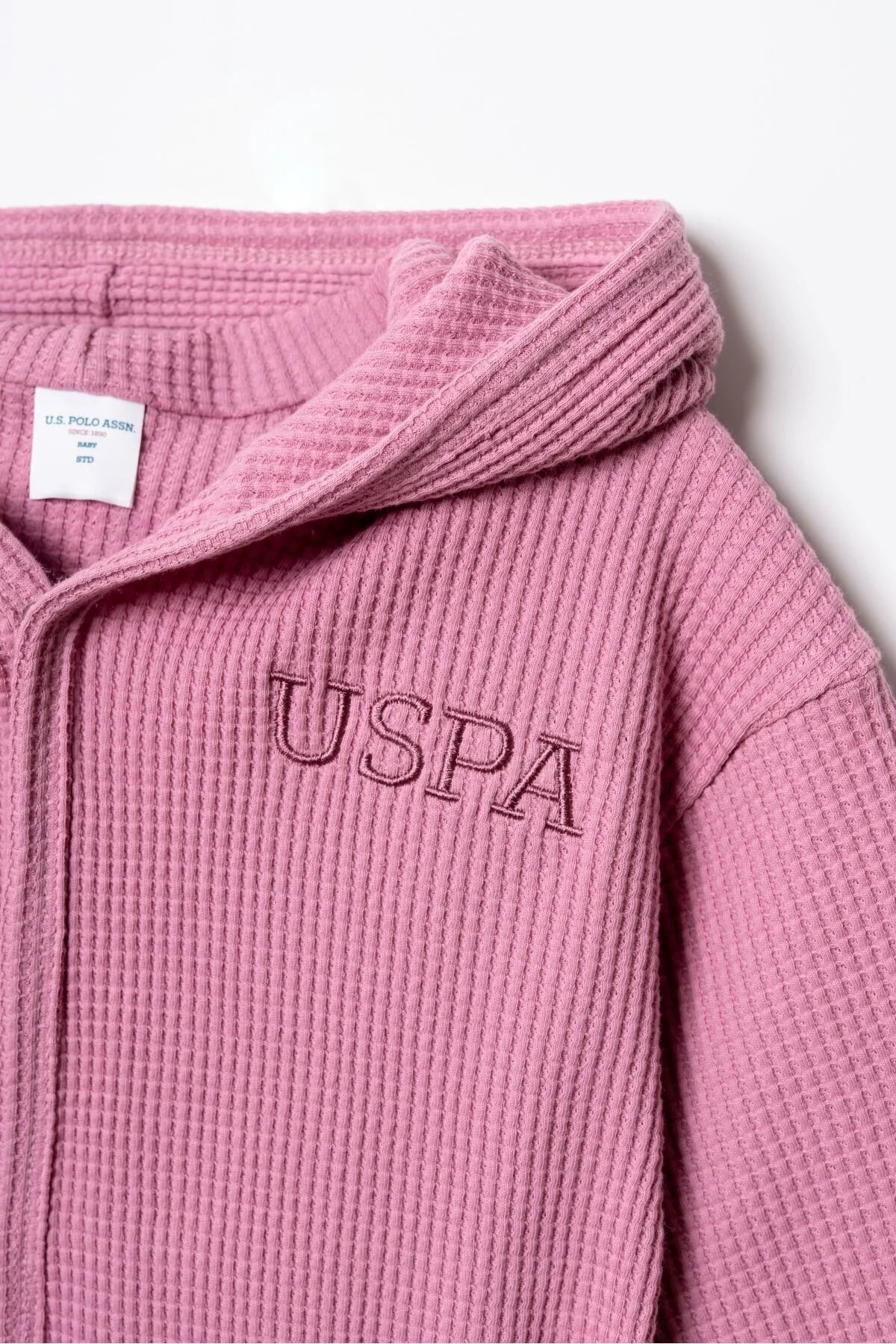 U.S POLO طقم روب بيبي