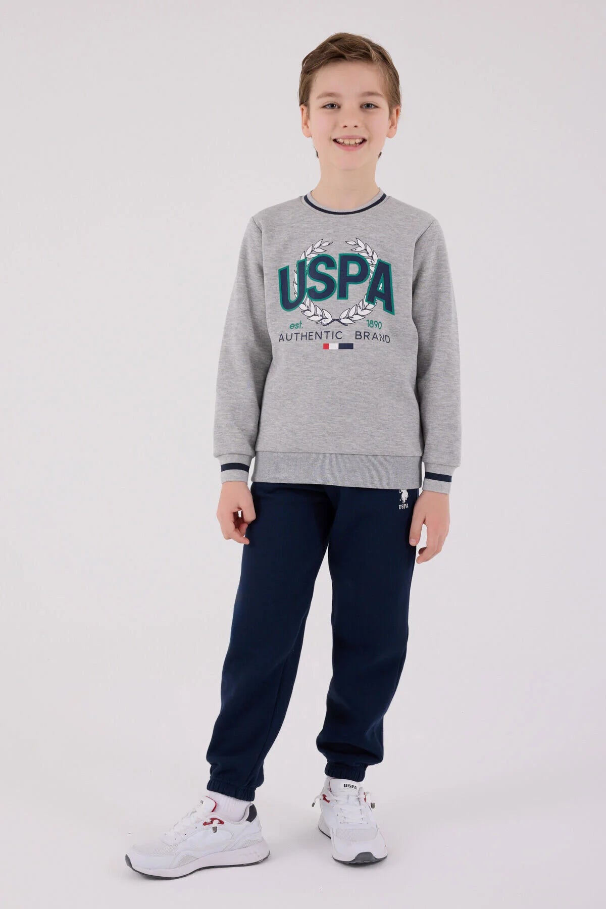 طقم ولادي بناتي U.S POLO