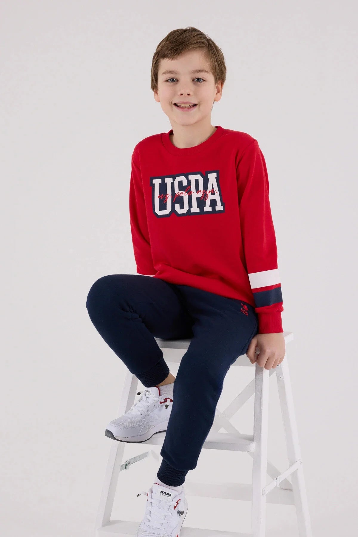 طقم ولادي بناتي U.S POLO