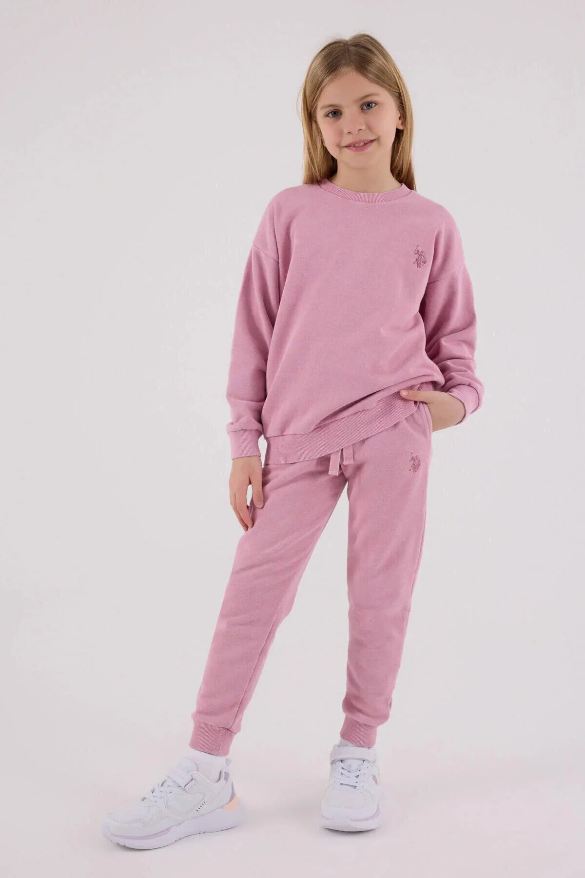 طقم ولادي بناتي U.S POLO