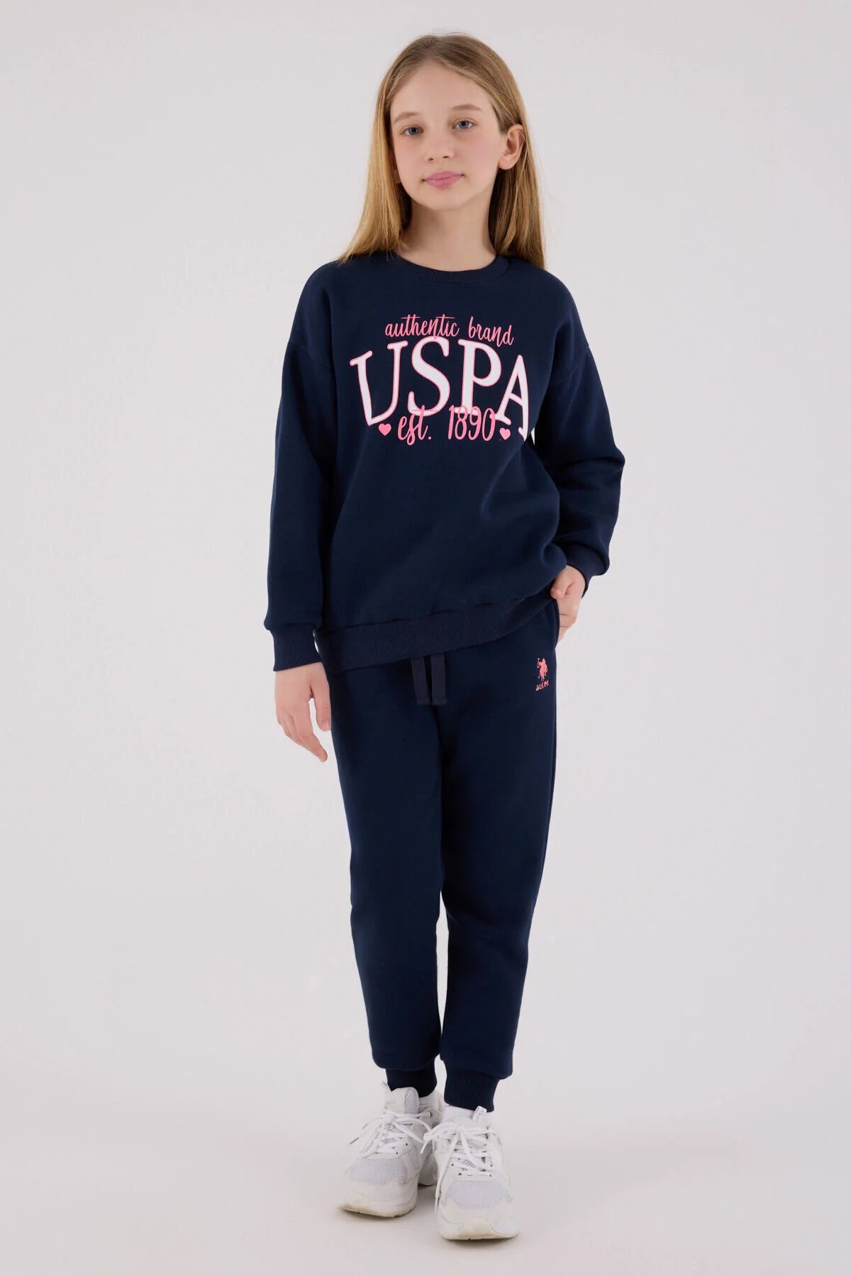 طقم ولادي بناتي U.S POLO