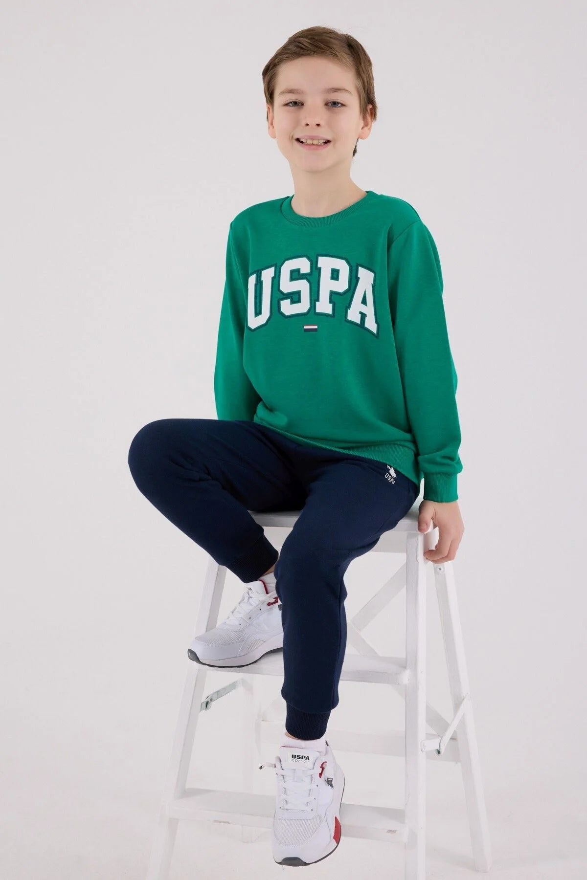 طقم ولادي بناتي U.S POLO