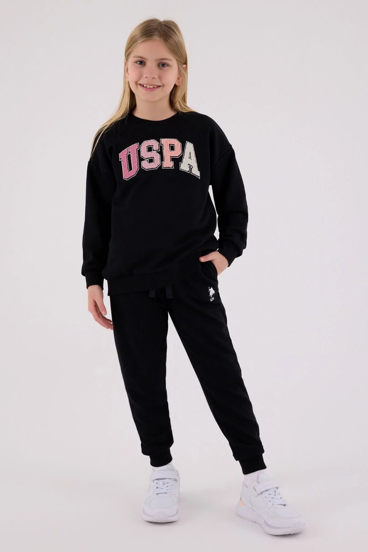 طقم ولادي بناتي U.S POLO