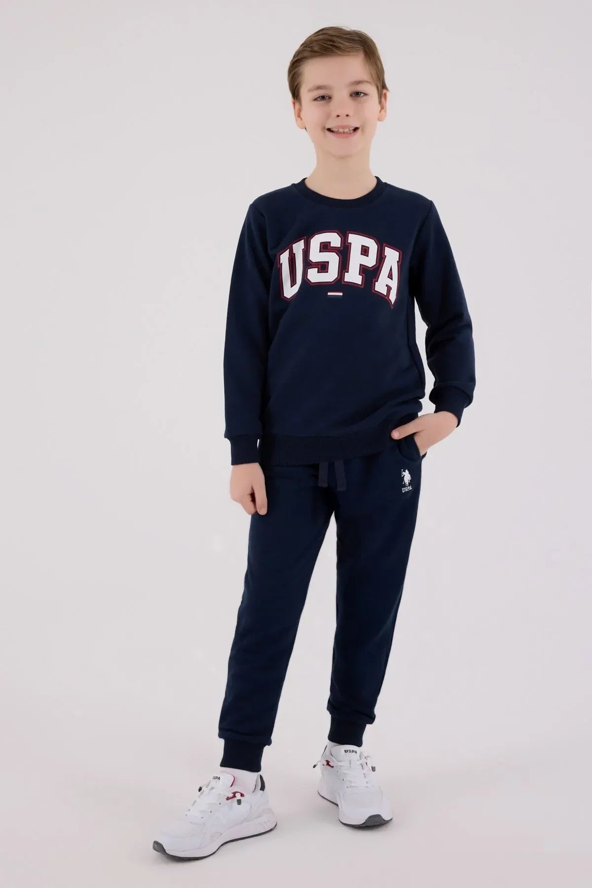 طقم ولادي بناتي U.S POLO