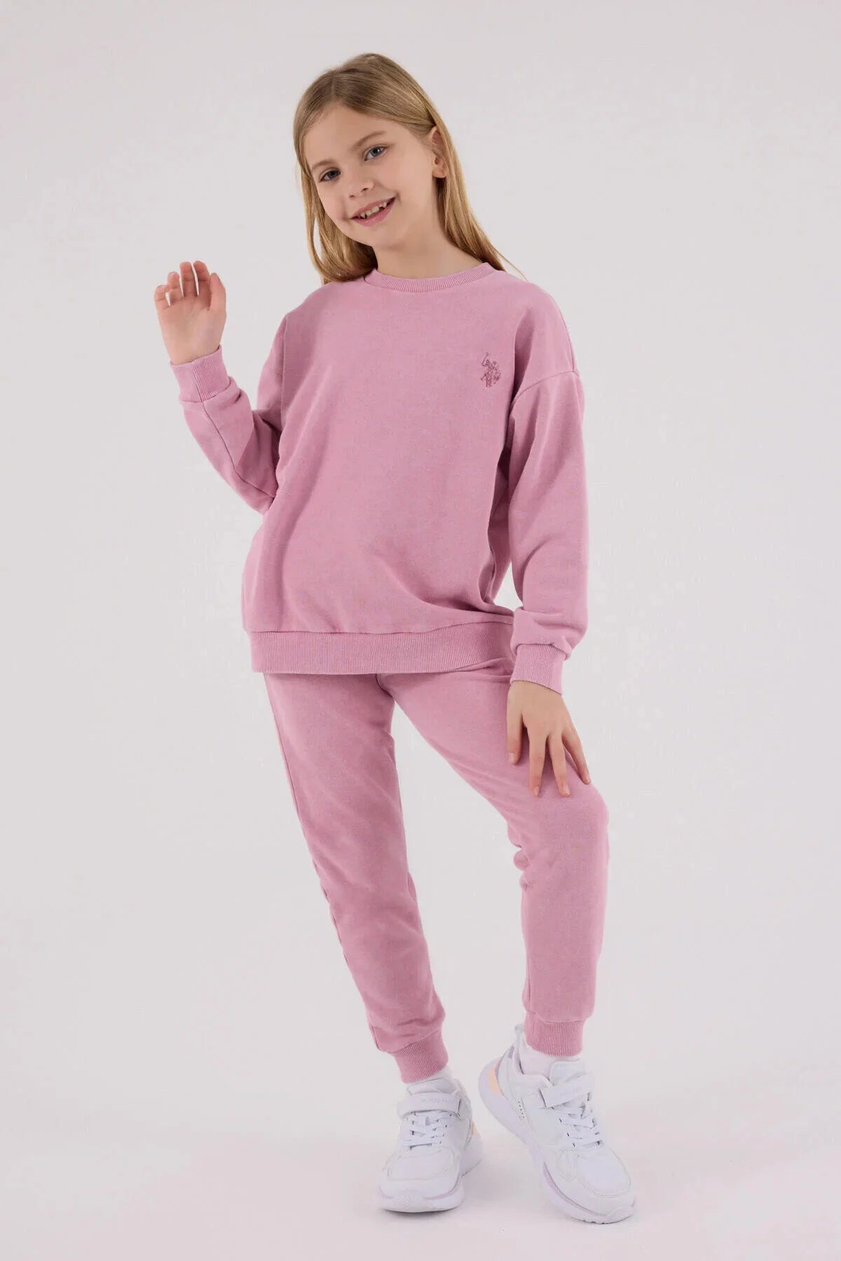 طقم ولادي بناتي U.S POLO