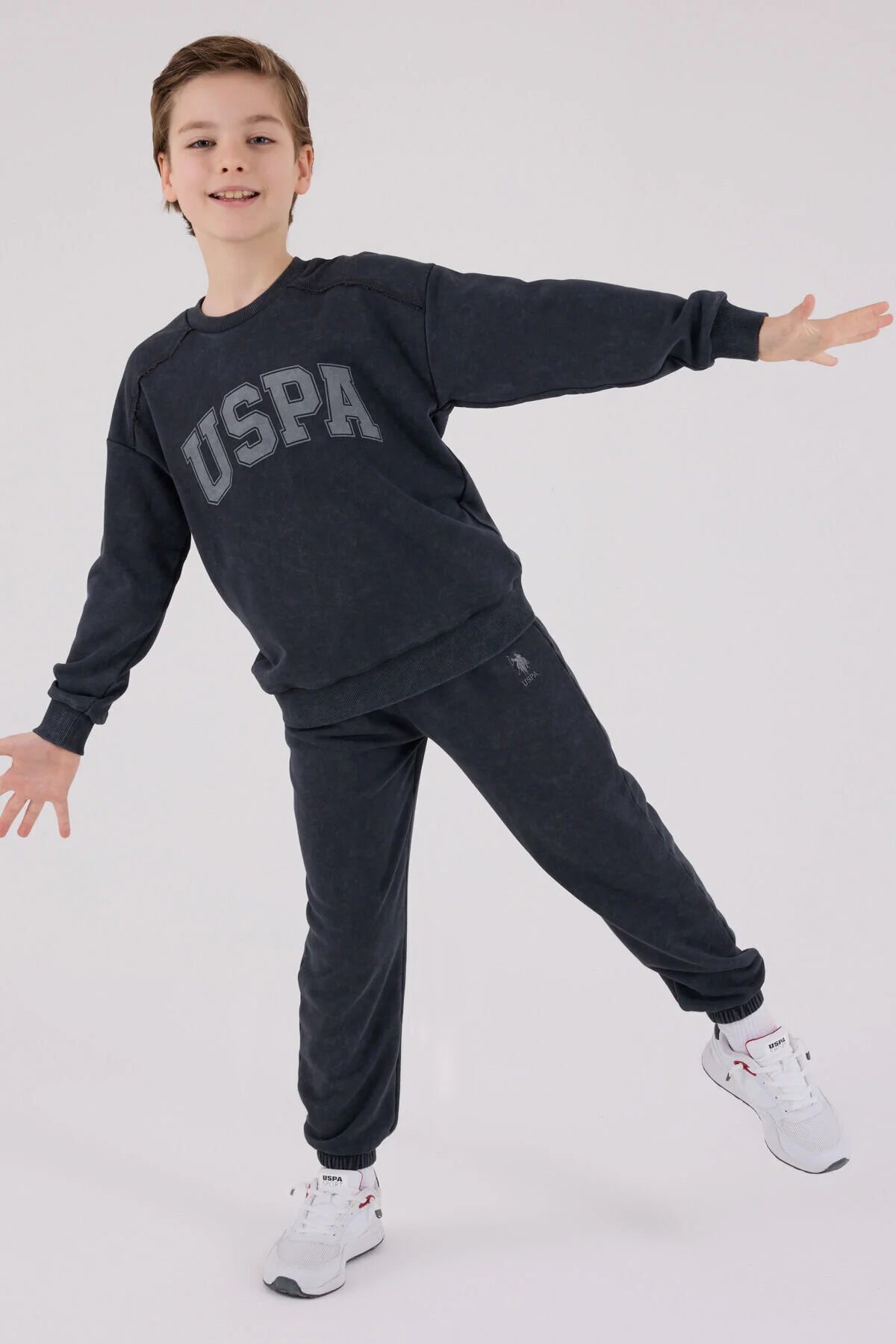 طقم ولادي بناتي U.S POLO