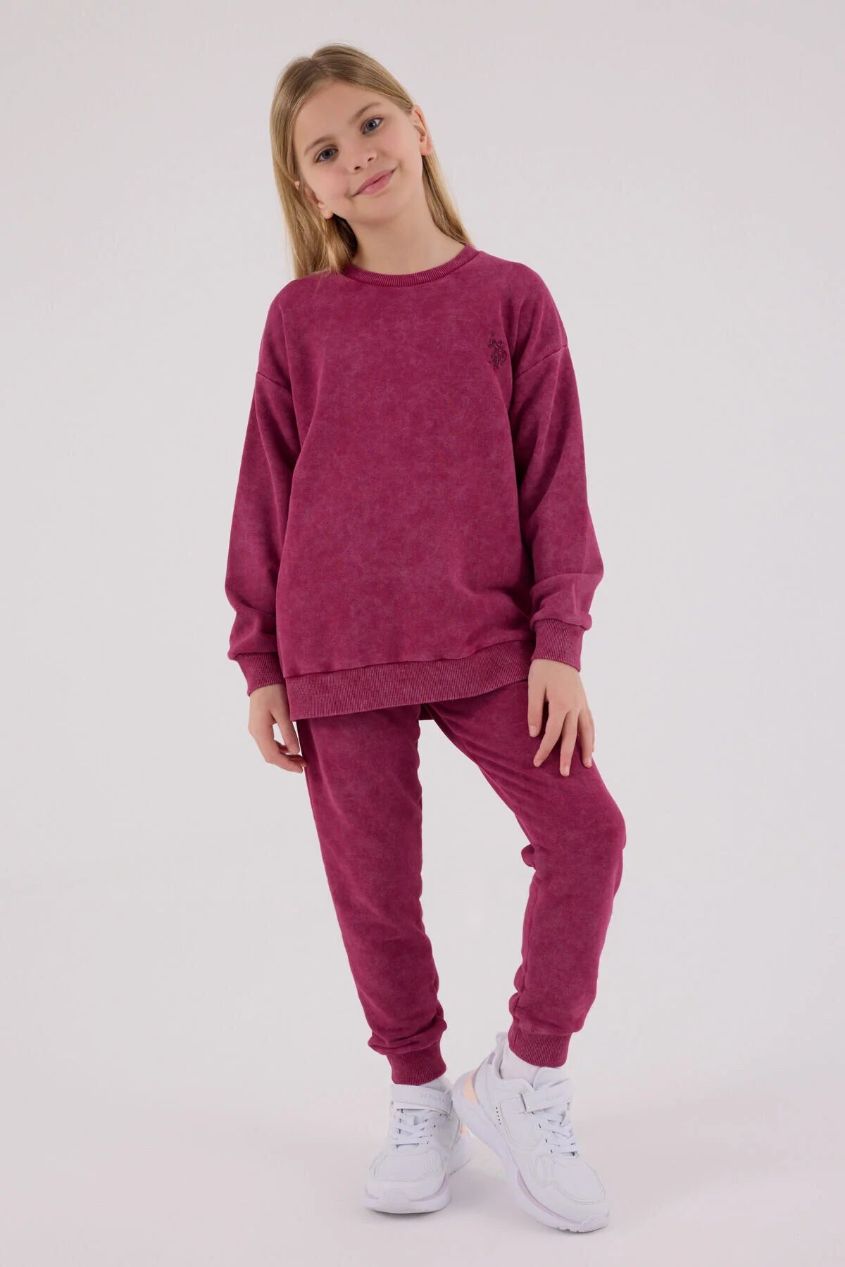 طقم ولادي بناتي U.S POLO