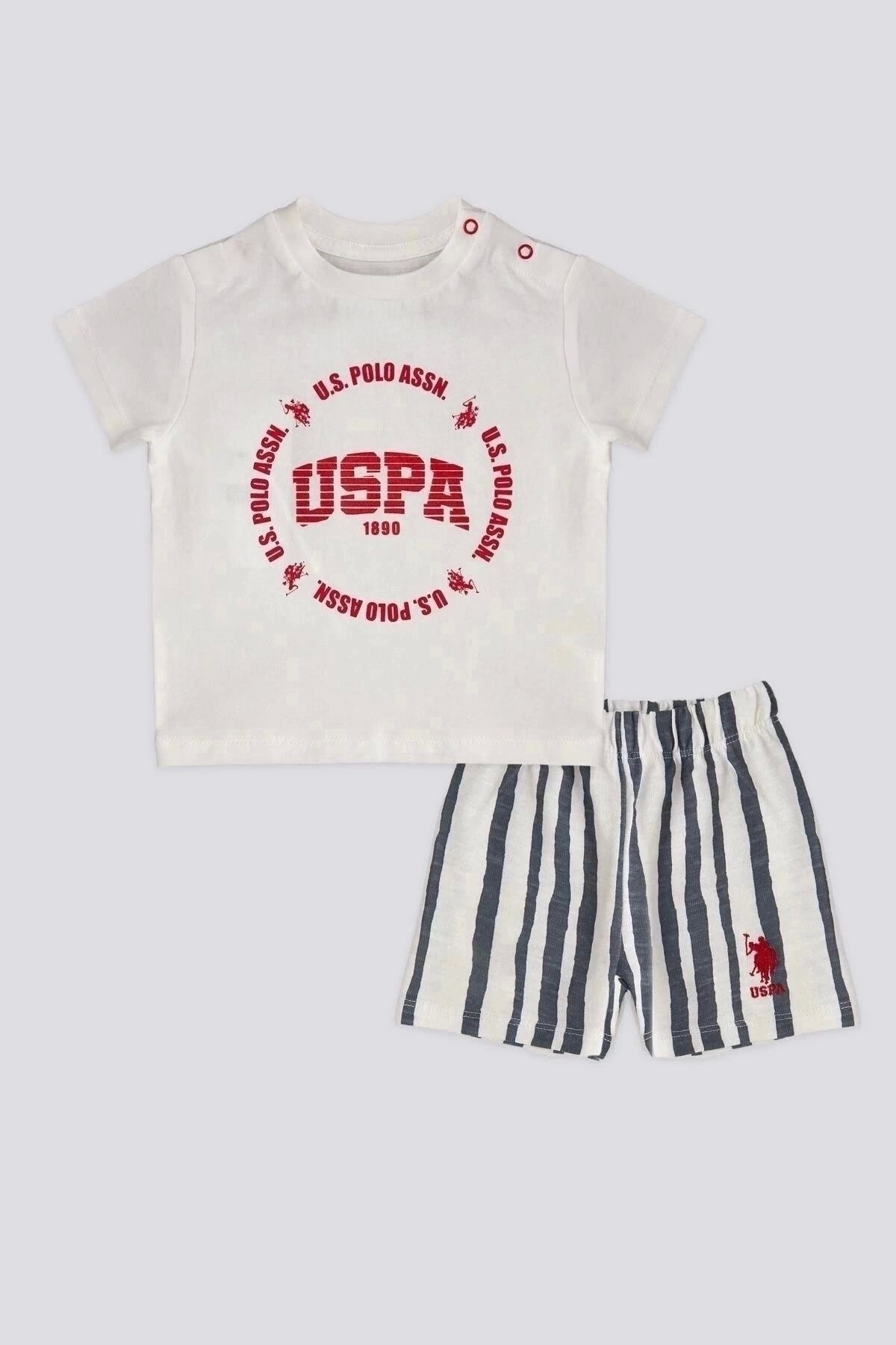 U.S POLO طقم بيبي