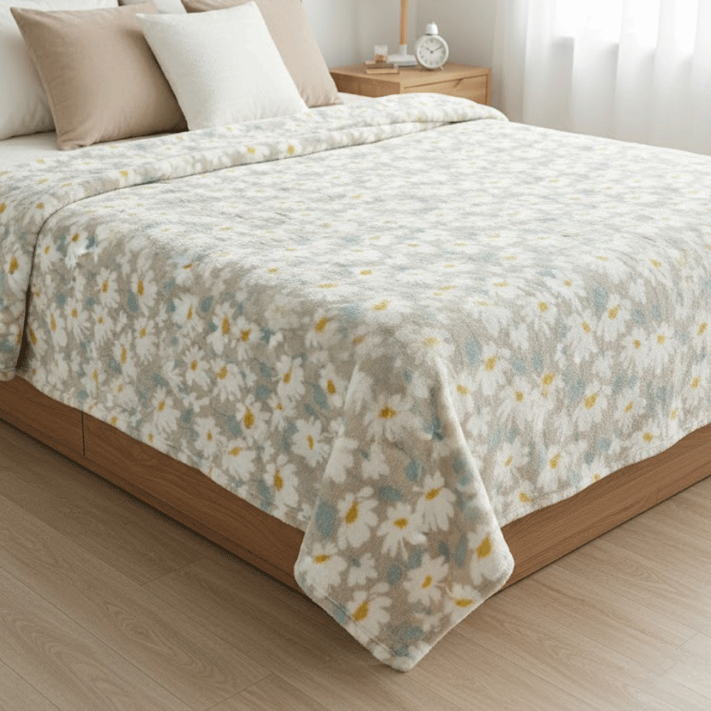 بطانية قطيفة ناعمة فاخرة