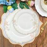 طقم أطباق مائدة فاخر 24 قطعة