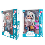 دمية فتاة الموضة مع موسيقى