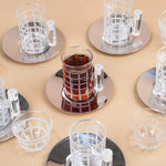 طقم استكانه وفناجين 18ق