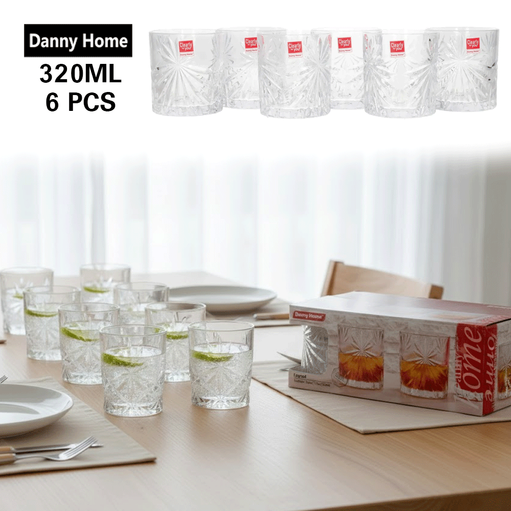 مجموعة أكواب الأسطورة 6 قطع 320 مل