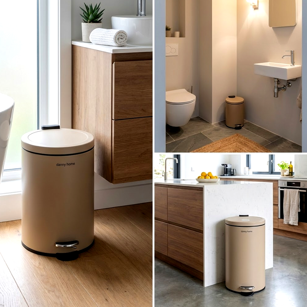 سلة مهملات بدواسة قدم