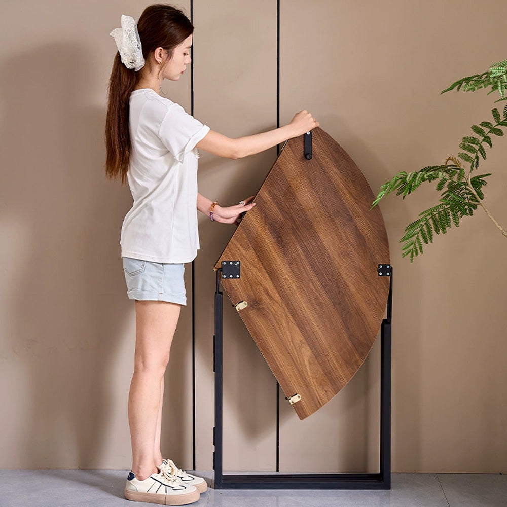 طاولة مستديرة قابلة للطي