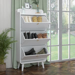 خزانة أحذية كبيرة بثلاثة أدراج